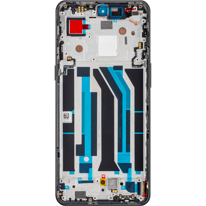 Wyświetlacz z ekranem dotykowym OnePlus 10T / Ace Pro, z ramką, czarny (Moonstone Black), Service Pack 4130326