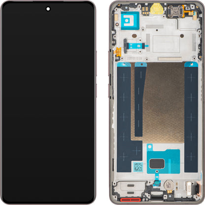 Wyświetlacz z ekranem dotykowym Realme 16 Pro+, z ramką, różowy (Camellia Pink), zestaw serwisowy 621029000808