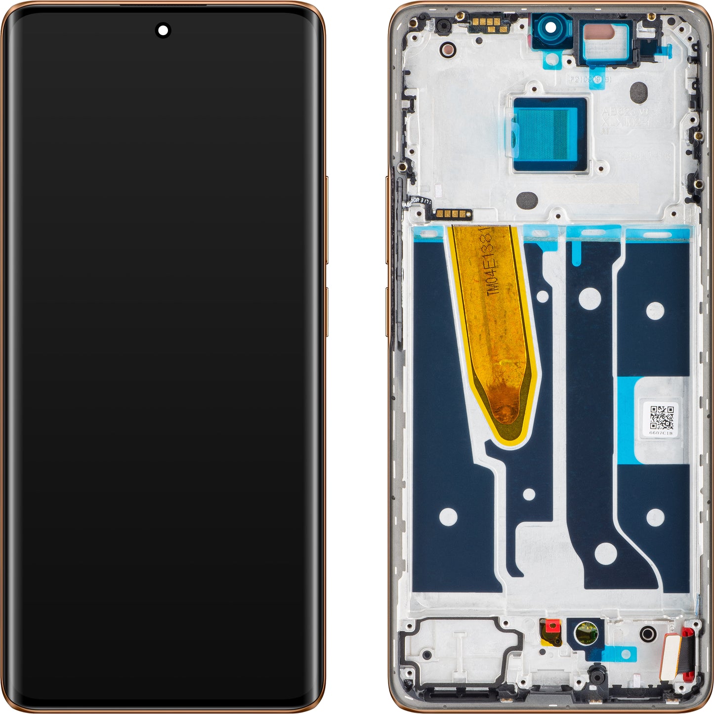 Realme 11 Pro Touchscreen Display, with Frame, Beige (Sunrise Beige), Resealed 621029000035