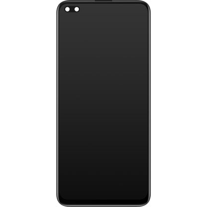 Wyświetlacz dotykowy Realme 6 Pro, z ramką, czarny, Service Pack 4903696