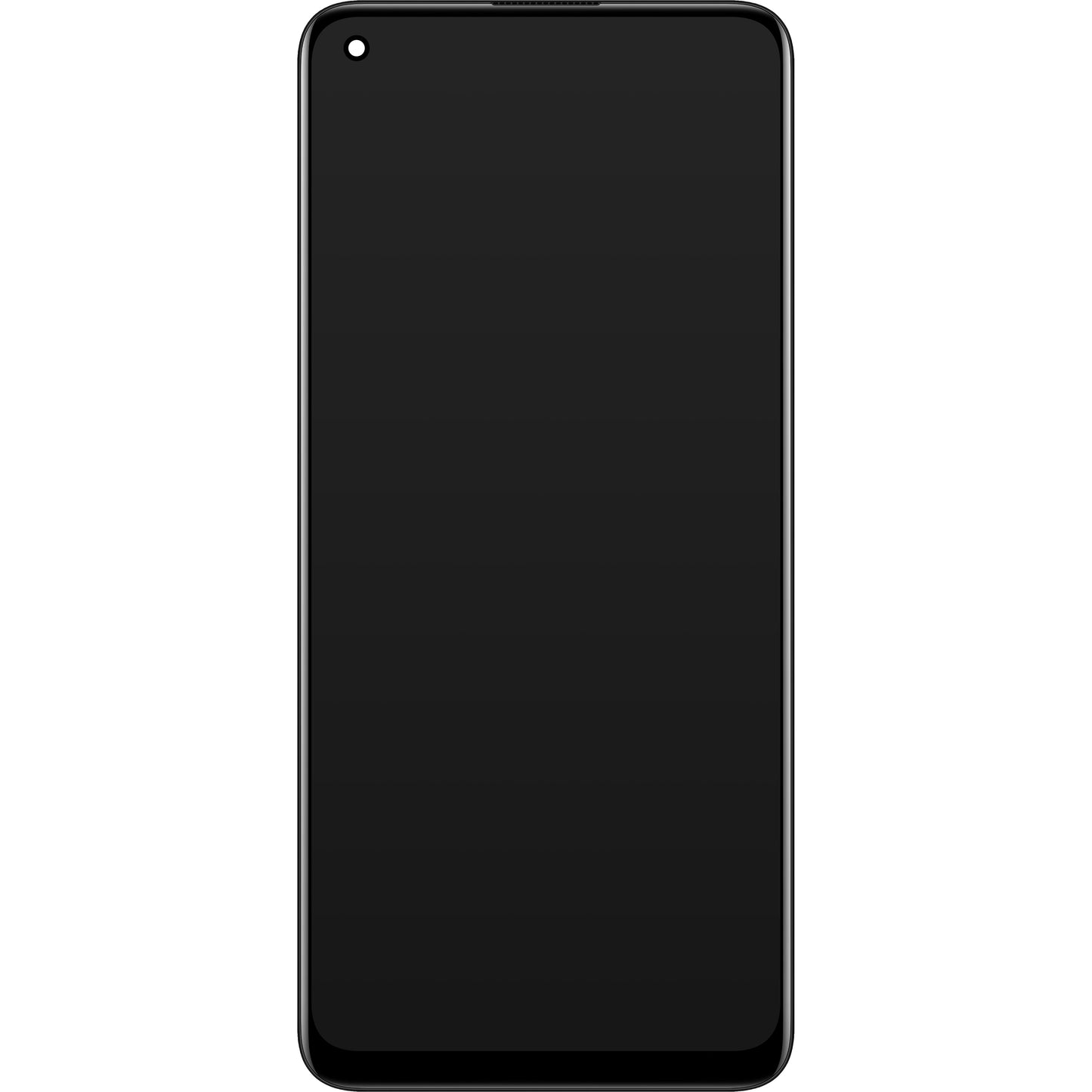 Wyświetlacz dotykowy Realme 7 Pro, z ramką, czarny, Service Pack 4904996