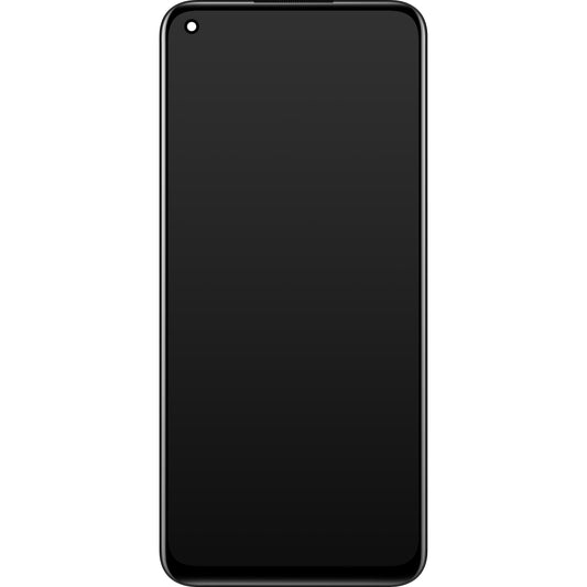 Wyświetlacz z ekranem dotykowym Realme 8, z ramką, czarny, Swap 4906919