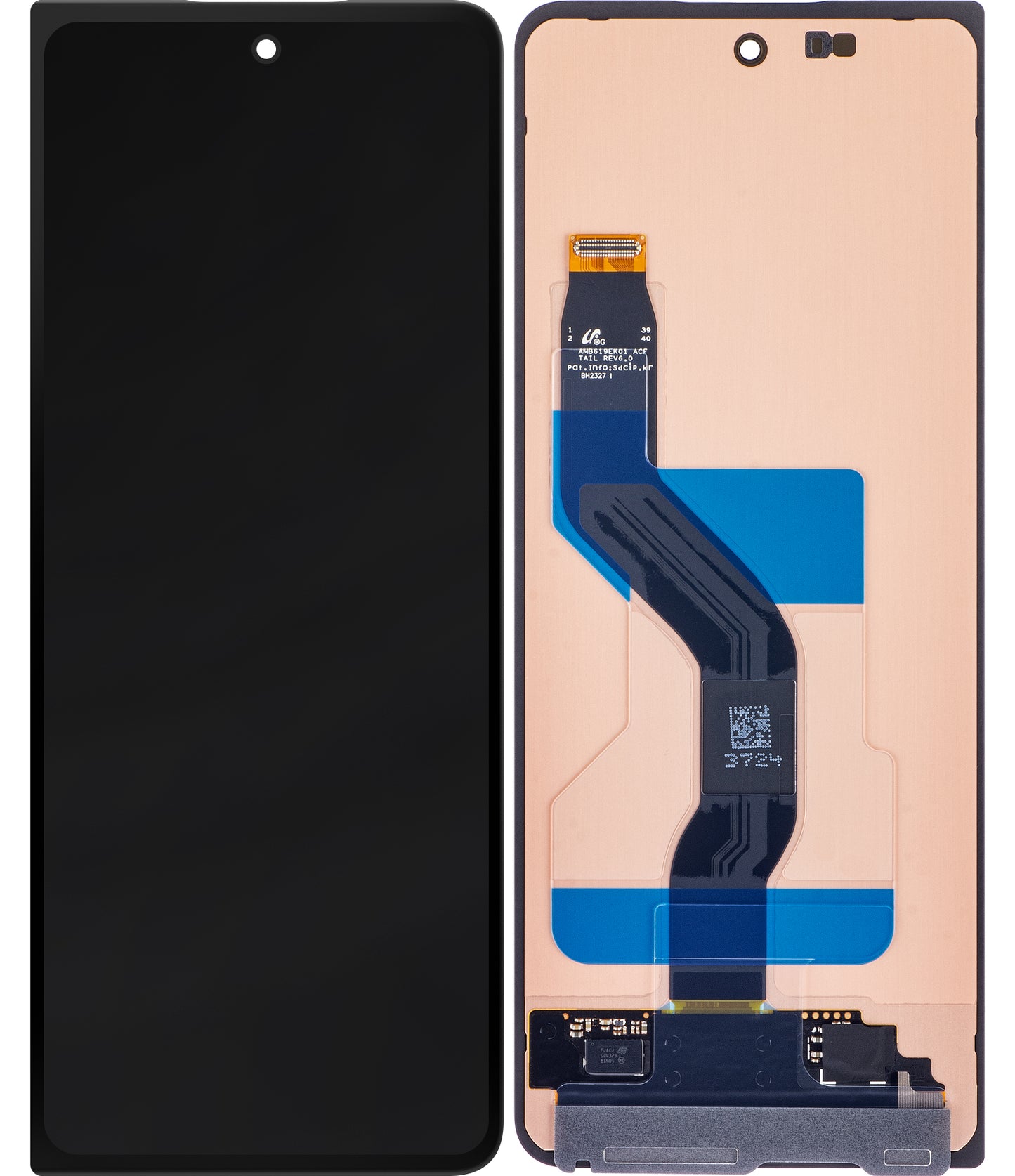 Wyświetlacz dotykowy Samsung Galaxy Z Fold5 F946, Sub-Outer, Service Pack GH82-31849A 