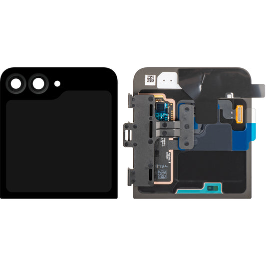 Wyświetlacz z dotykowym ekranem Samsung Galaxy Z Flip7 FE F761, Sub Outer, Czarny, Zestaw serwisowy GH97-30985A