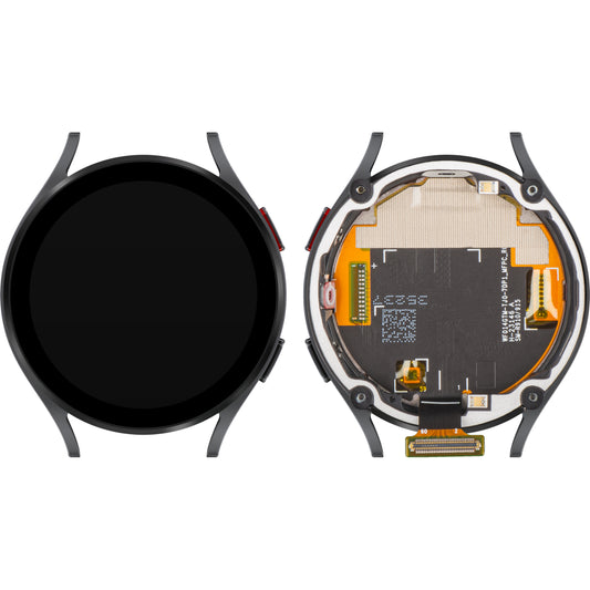Wyświetlacz z ekranem dotykowym Samsung Galaxy Watch5 44mm, z ramką, wersja LTE, czarny (Graphite), Service Pack GH82-30043A