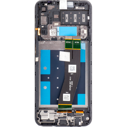 Wyświetlacz dotykowy Samsung Galaxy A14 A145, z ramką, wersja europejska, czarny, Service Pack GH81-23540A