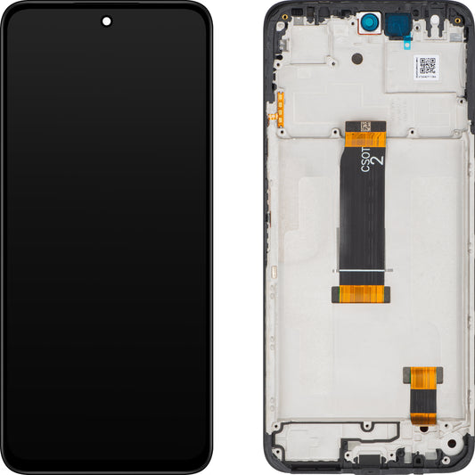 Wyświetlacz z ekranem dotykowym Xiaomi Redmi 13x, z ramką, czarny, Service Pack 560004N19AR00