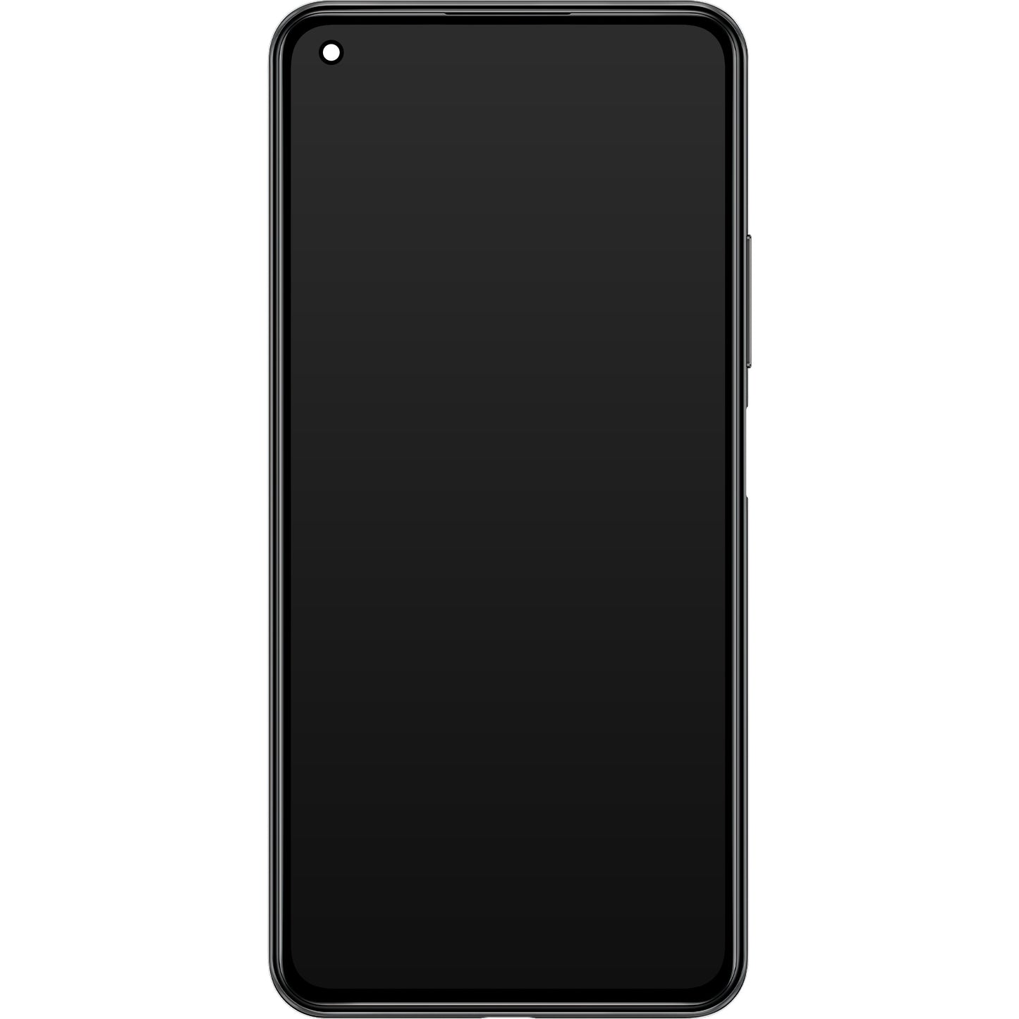 Wyświetlacz z ekranem dotykowym Xiaomi 11 Lite 5G NE, z ramką, Czarny (Truffle Black), Odnowiony 5600030K9D00