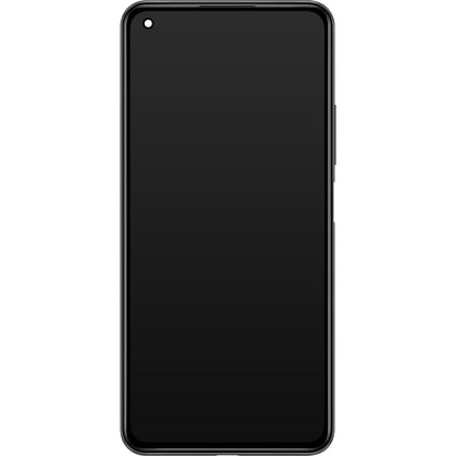 Wyświetlacz z ekranem dotykowym Xiaomi 11 Lite 5G NE, z ramką, Czarny (Truffle Black), Odnowiony 5600030K9D00