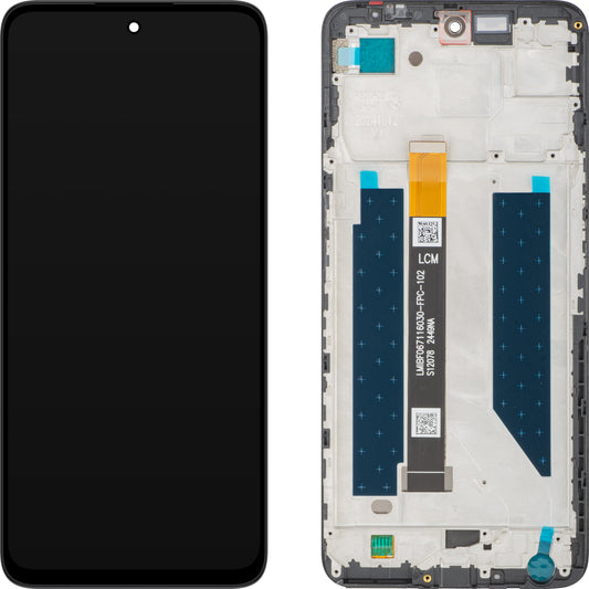 Wyświetlacz z ekranem dotykowym ZTE nubia Neo 2, z ramką, czarny, Service Pack 123437401079