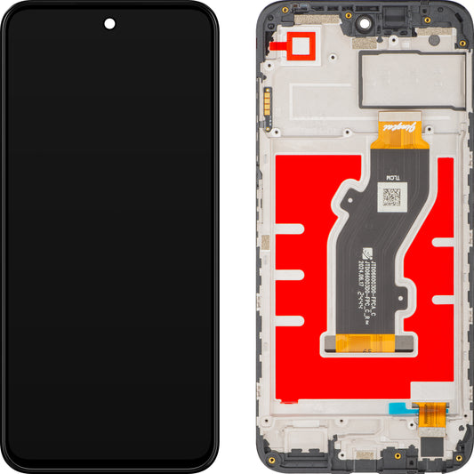 ZTE Blade V70 Design Touchscreen Display, with Frame, Black, Service Pack 80800520973
