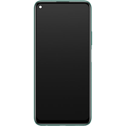 Wyświetlacz dotykowy Huawei P40 lite 5G, z ramką i baterią, Crush Green, Service Pack 02353SUP