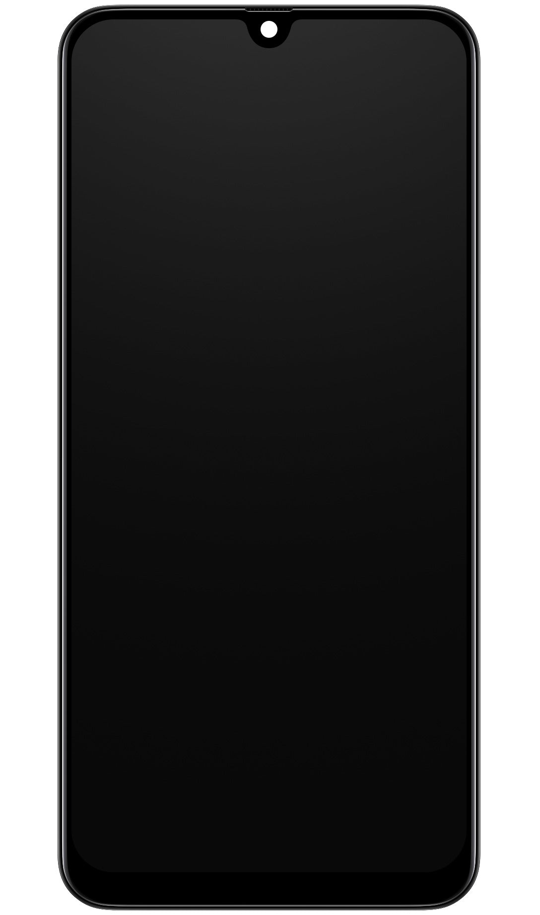 Wyświetlacz dotykowy Samsung Galaxy A50s A507, z ramką, czarny, Service Pack GH82-2111193A