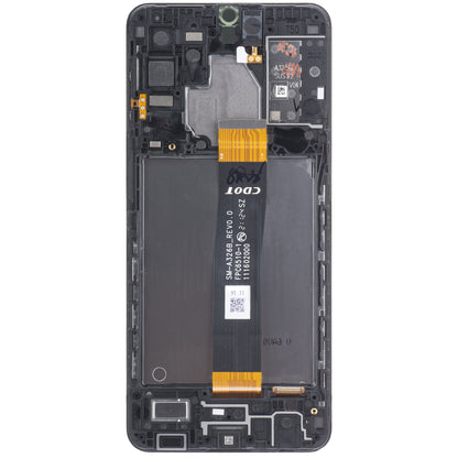 Wyświetlacz dotykowy Samsung Galaxy A32 5G A326 z ramką, czarny, Service Pack GH82-25121A