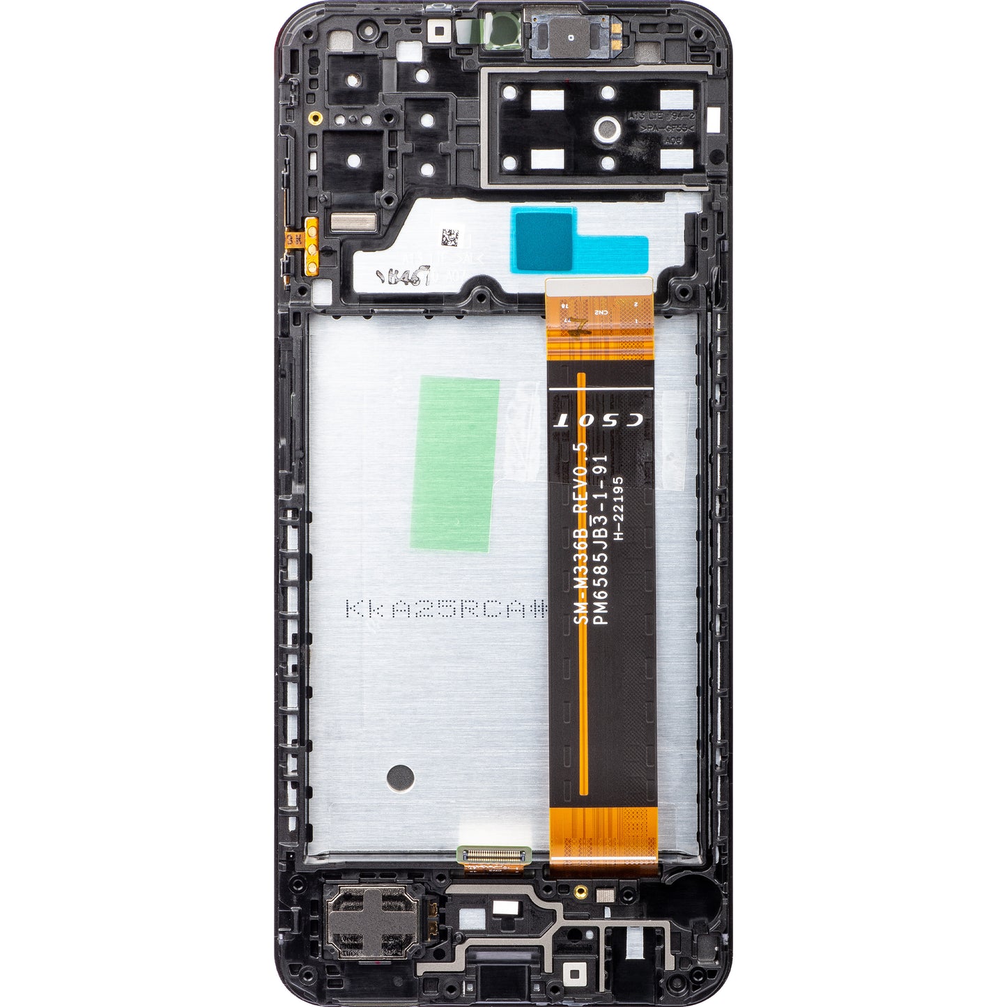 Wyświetlacz dotykowy Samsung Galaxy A13 A137, z ramką, czarny, Service Pack GH82-29228A