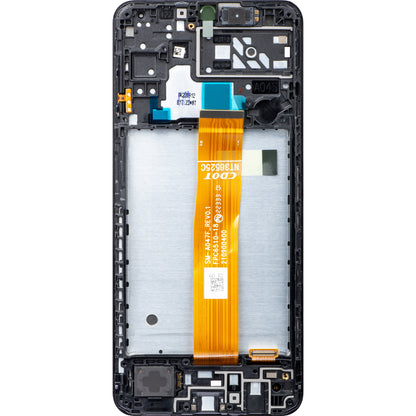 Wyświetlacz dotykowy Samsung Galaxy A04s A047, z ramką, czarny, Service Pack GH82-29805A