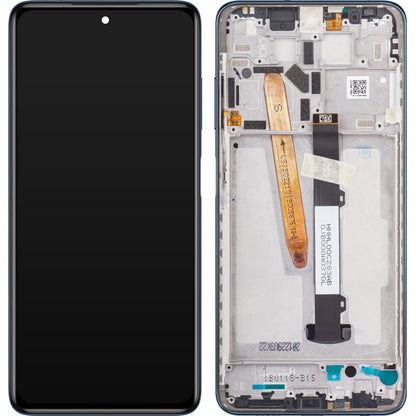 Wyświetlacz z ekranem dotykowym Xiaomi Poco X3 Pro, z ramką, czarny, Service Pack 560002J20S00