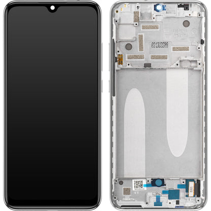 Wyświetlacz dotykowy Xiaomi Mi A3, z ramką, szary, Service Pack 560310009090B6