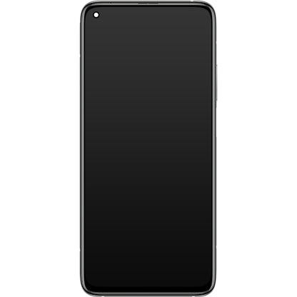 Wyświetlacz dotykowy Xiaomi Redmi K30S / 10T 5G / 10T Pro 5G z ramką, srebrny, Service Pack 5600040J3S00