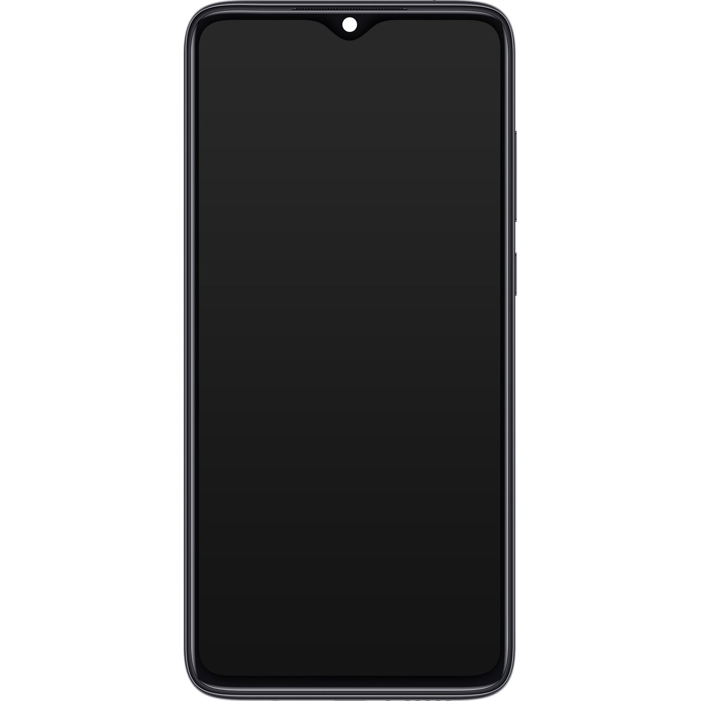 Wyświetlacz dotykowy Xiaomi Redmi Note 8 Pro, z ramką, czarny, Service Pack 56000500G700