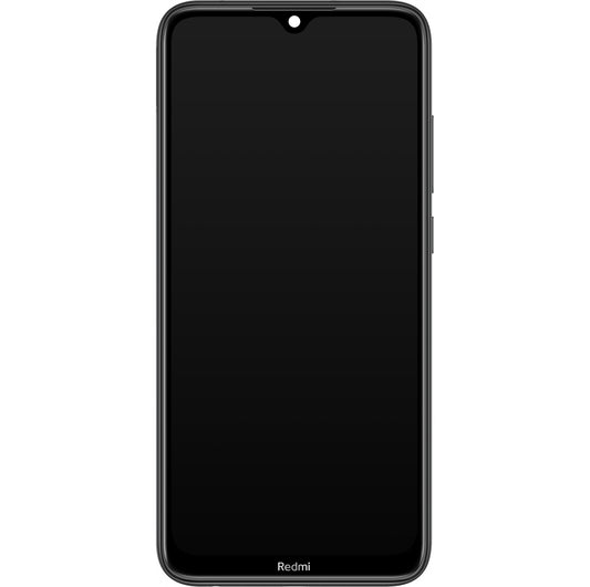 Wyświetlacz z ekranem dotykowym Xiaomi Redmi Note 8T, z ramką, czarny, zestaw serwisowy 5600040C3X00