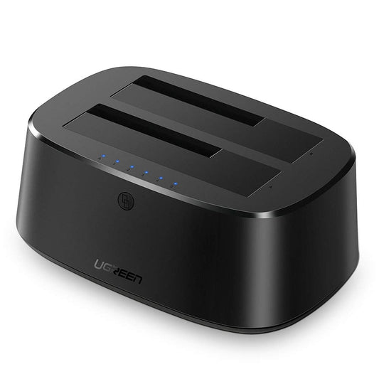 Stacja dokująca UGREEN CM198 (50857) do HDD / SSD SATA 2,5 cala / 3,5 cala, czarna