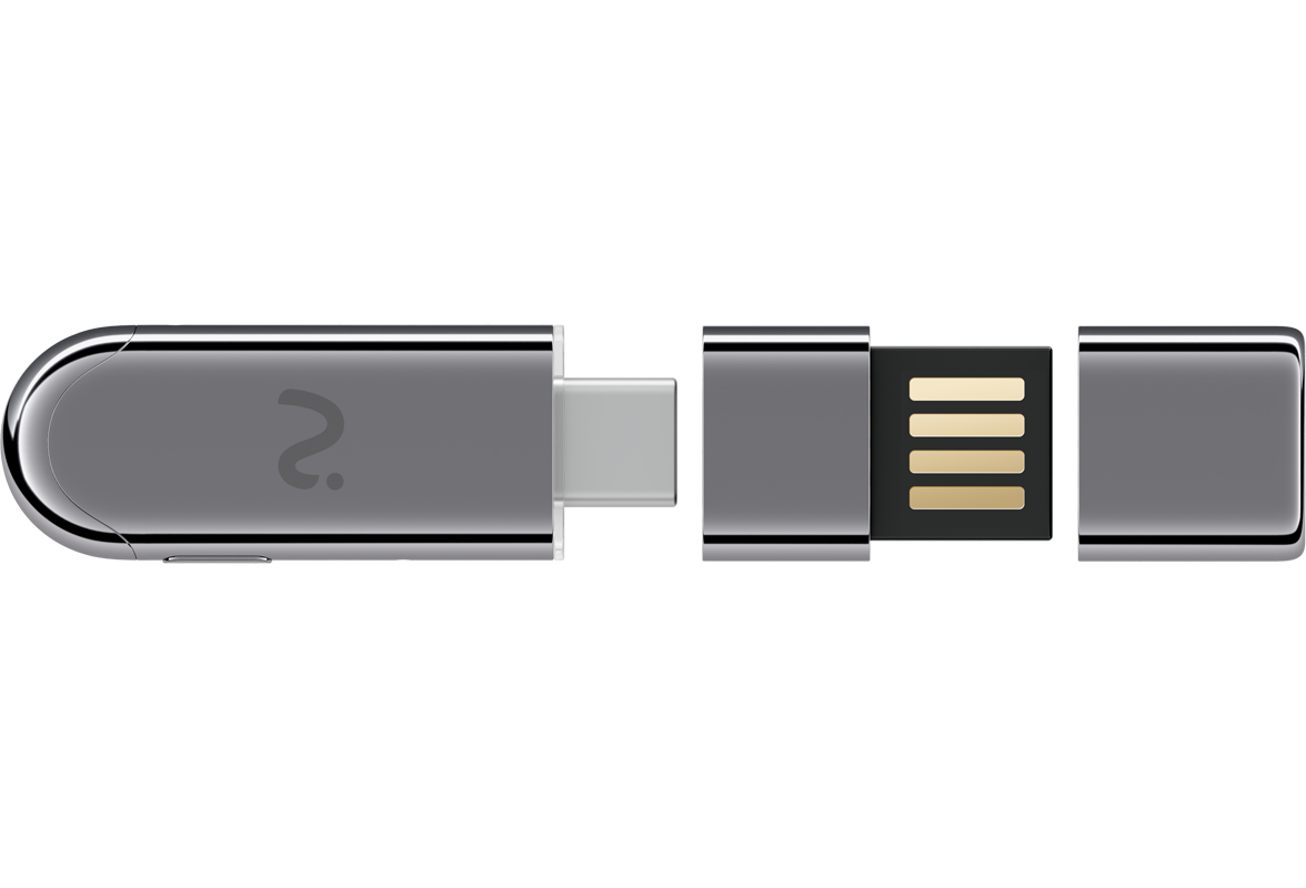 Dongle Nagrywania / Dyktafon Viaim NoteKit AI, USB-C / USB-A, Szary