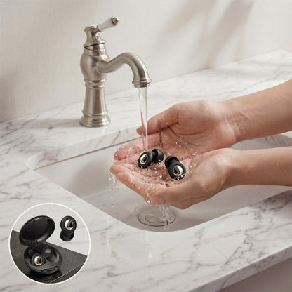 Zatyczki do uszu Tech-Protect QuietFit, Czarne