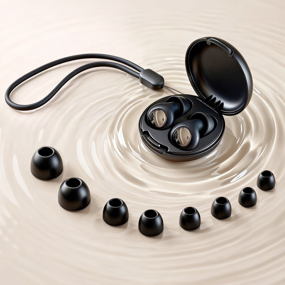 Zatyczki do uszu Tech-Protect QuietFit, Czarne