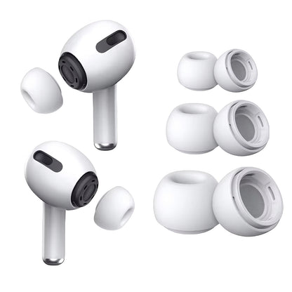 Wkładki douszne Tech-Protect do słuchawek Apple AirPods Pro 2/Pro, rozmiar S/M/L