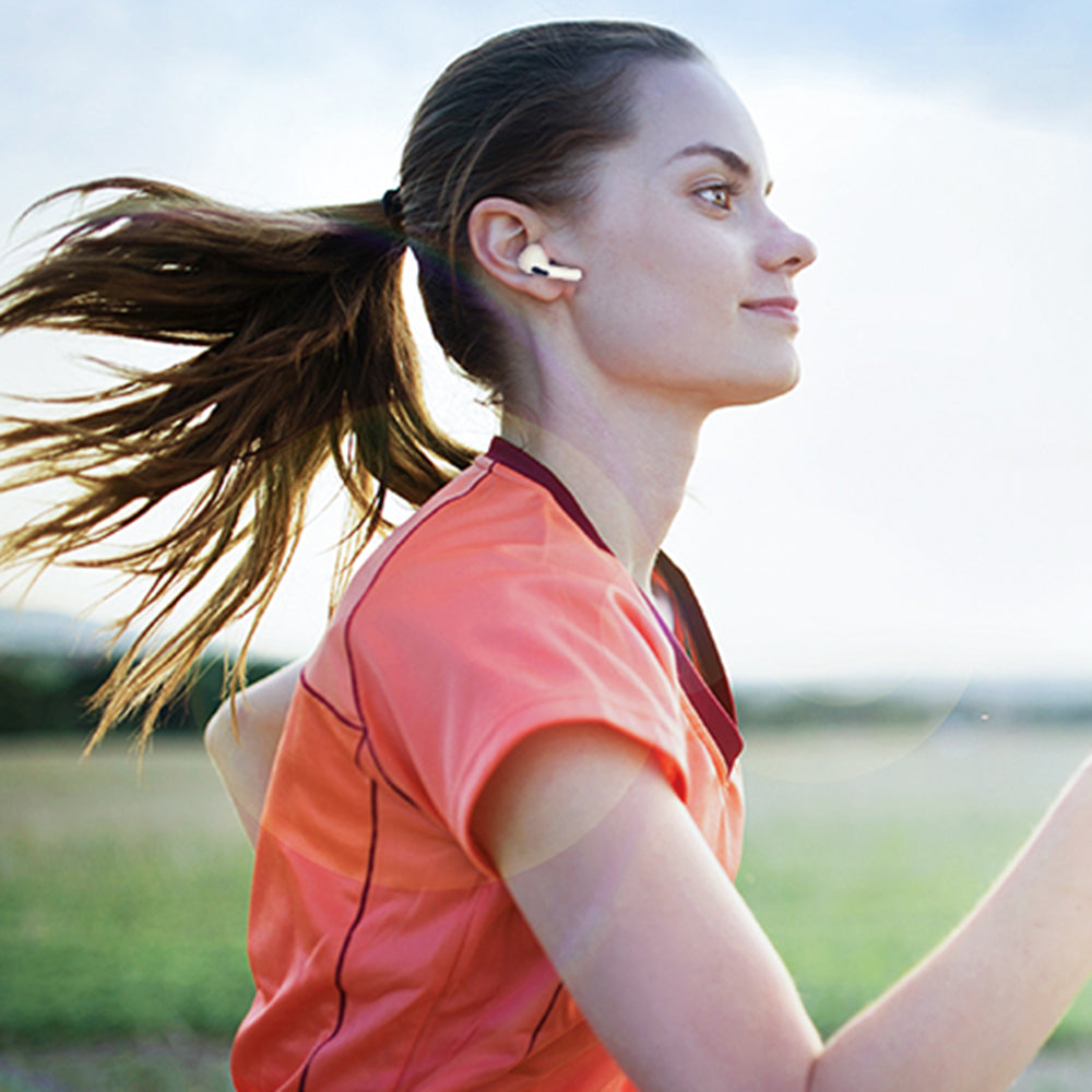 Zatyczki Techsuit ET1 do Apple AirPods Pro Series, Zestaw 3 sztuki, Białe