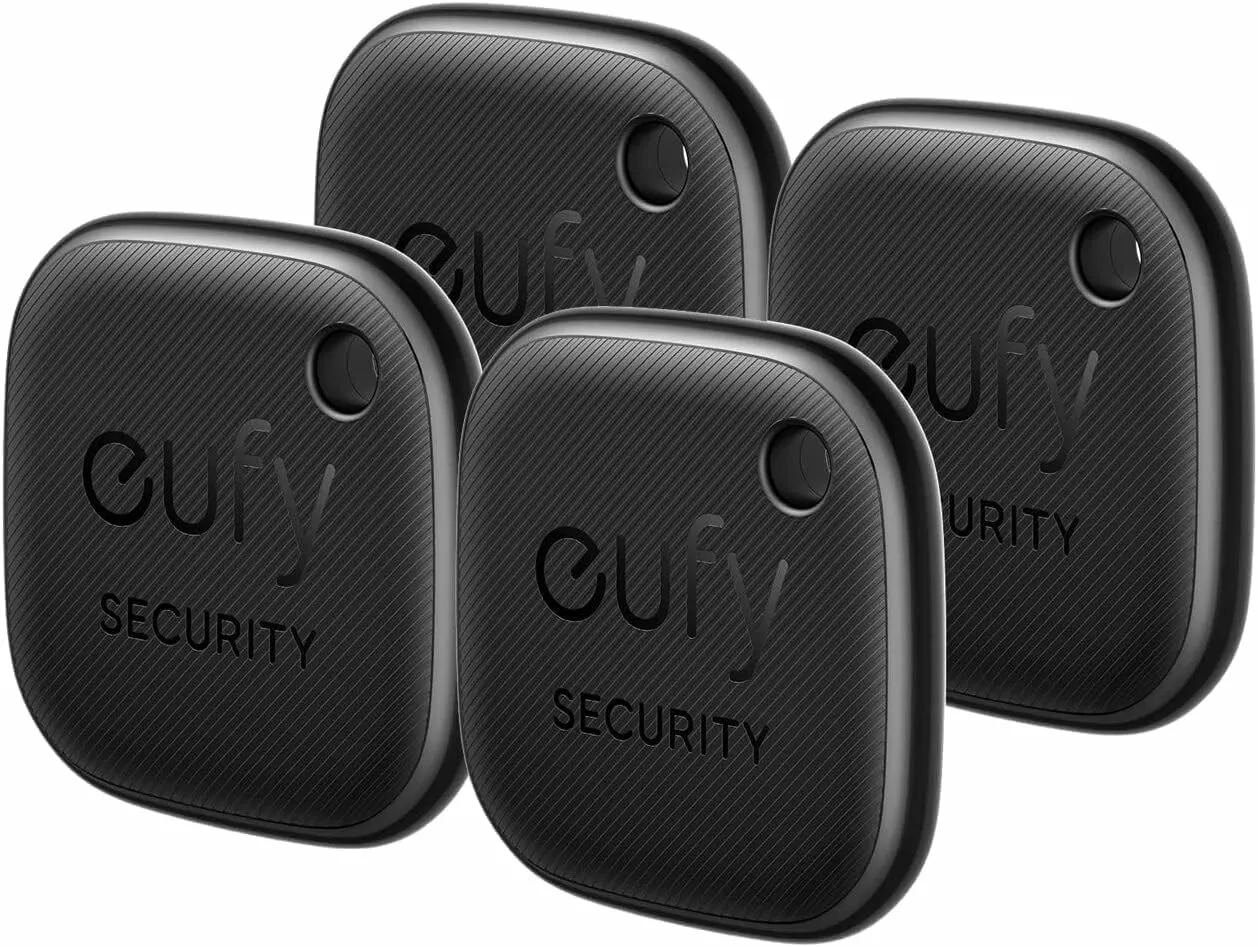 Eufy Security SmartTrack Link dla serii iOS, zestaw 4 sztuki, czarny E87B0012