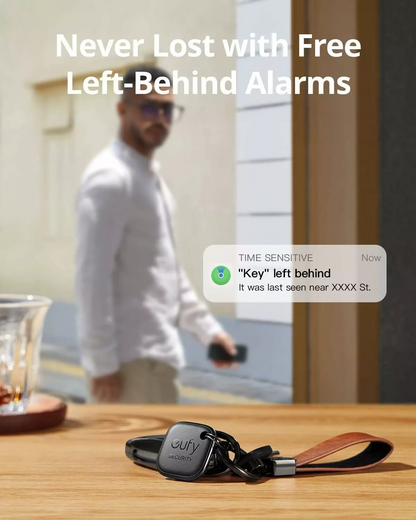 Eufy Security SmartTrack Link dla serii iOS, zestaw 4 sztuki, czarny E87B0012