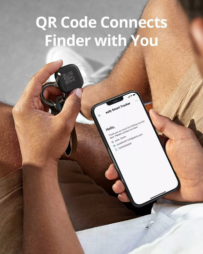 Eufy Security SmartTrack Link dla serii iOS, zestaw 4 sztuki, czarny E87B0012