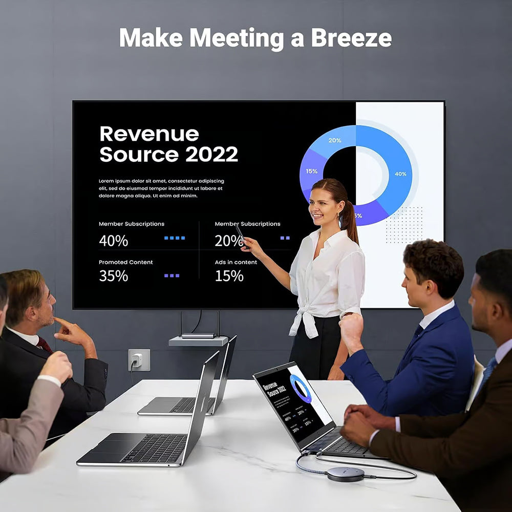 Extender Wireless HDMI UGREEN CM586, 4K, Czarny