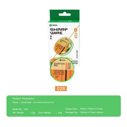 Drut Molibdenowy 2UUL 028 GS do Telefonu, 100m