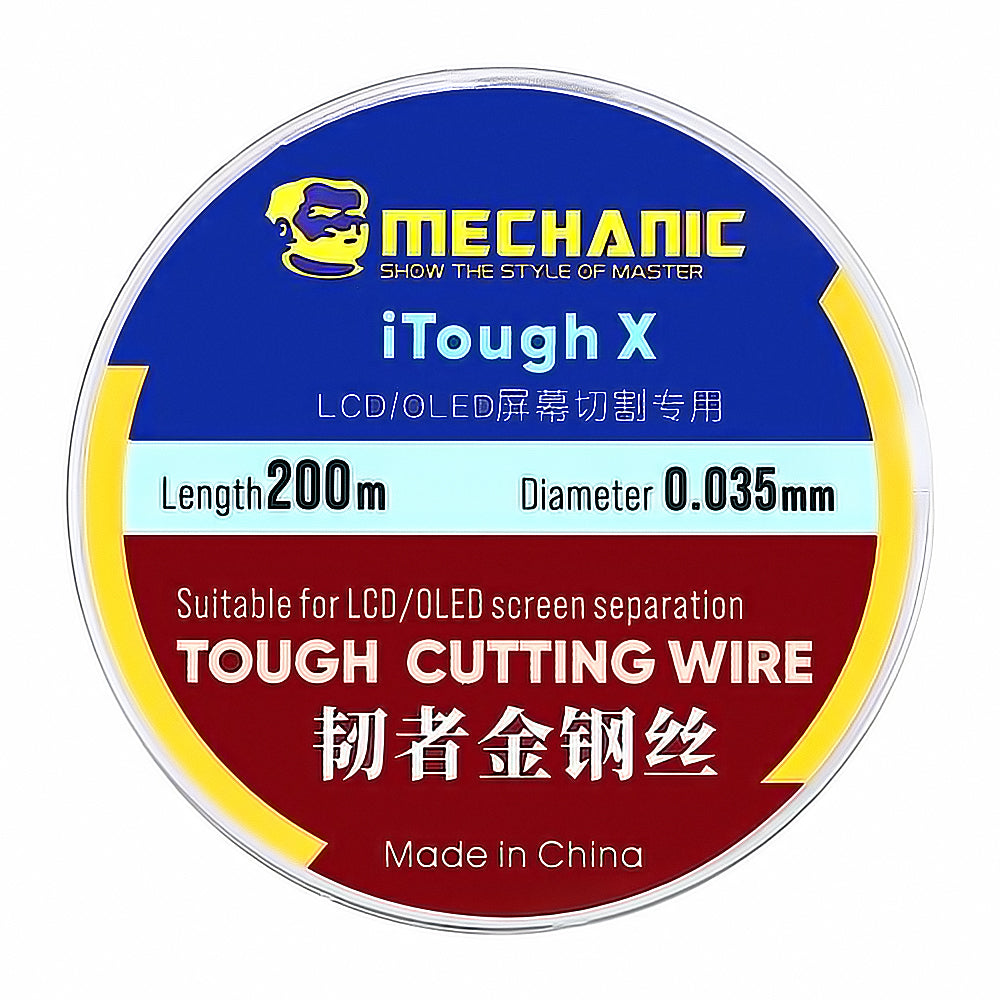 Drut molibdenowy Mechanic iTough X, 0,035 mm, 200 m