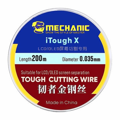 Drut molibdenowy Mechanic iTough X, 0,035 mm, 200 m