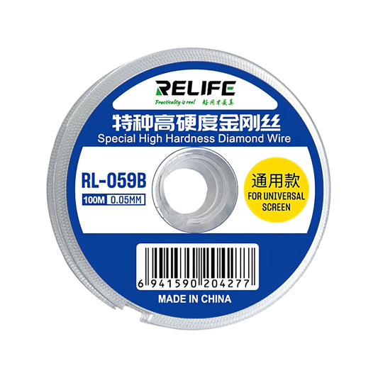 Drut molibdenowy Relife RL-059B, 0,05 mm, 100 m