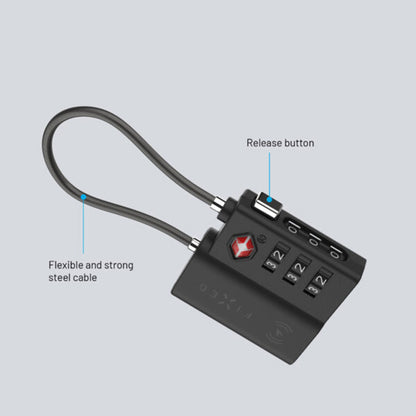 Fixed SmartTag Travel for iOS Series, Black