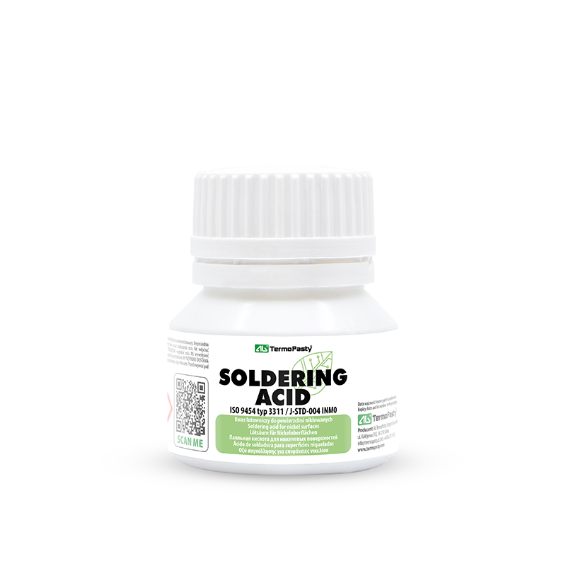 Flux Acid AG Termopasty do powierzchni niklowanych, 35ml ART.AGT-117