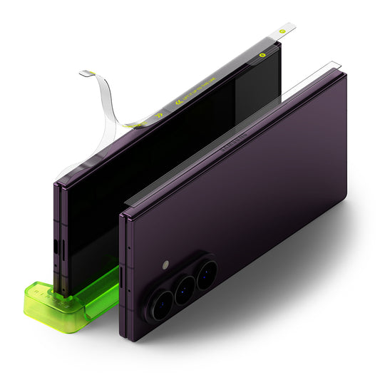 Folia ochronna na zawias Ringke Dual Easy do Samsung Galaxy Z Fold8 Ultra F976, plastik, zestaw 2 sztuki