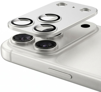 Folia ochronna na tylną kamerę Tech-Protect CamFull Fit+ do Apple iPhone 18 Pro, szkło hartowane, srebrne