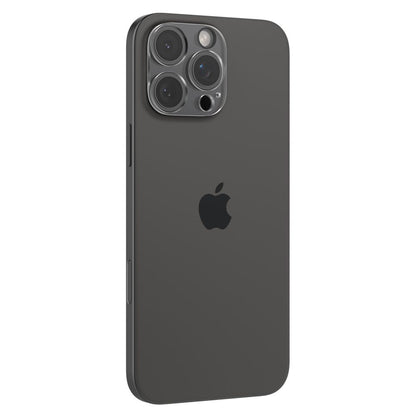 Spigen Optik Folia ochronna na tylny aparat dla Apple iPhone 15 Pro Max / 15 Pro, ochrona szkła, pełne klejenie, zestaw 2 sztuk, przezroczysty