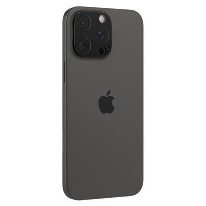 Spigen Optik Folia ochronna na tylny aparat dla Apple iPhone 15 Pro Max / 15 Pro, szkło ochronne, pełne klejenie, zestaw 2 sztuk, czarny AGL05273 