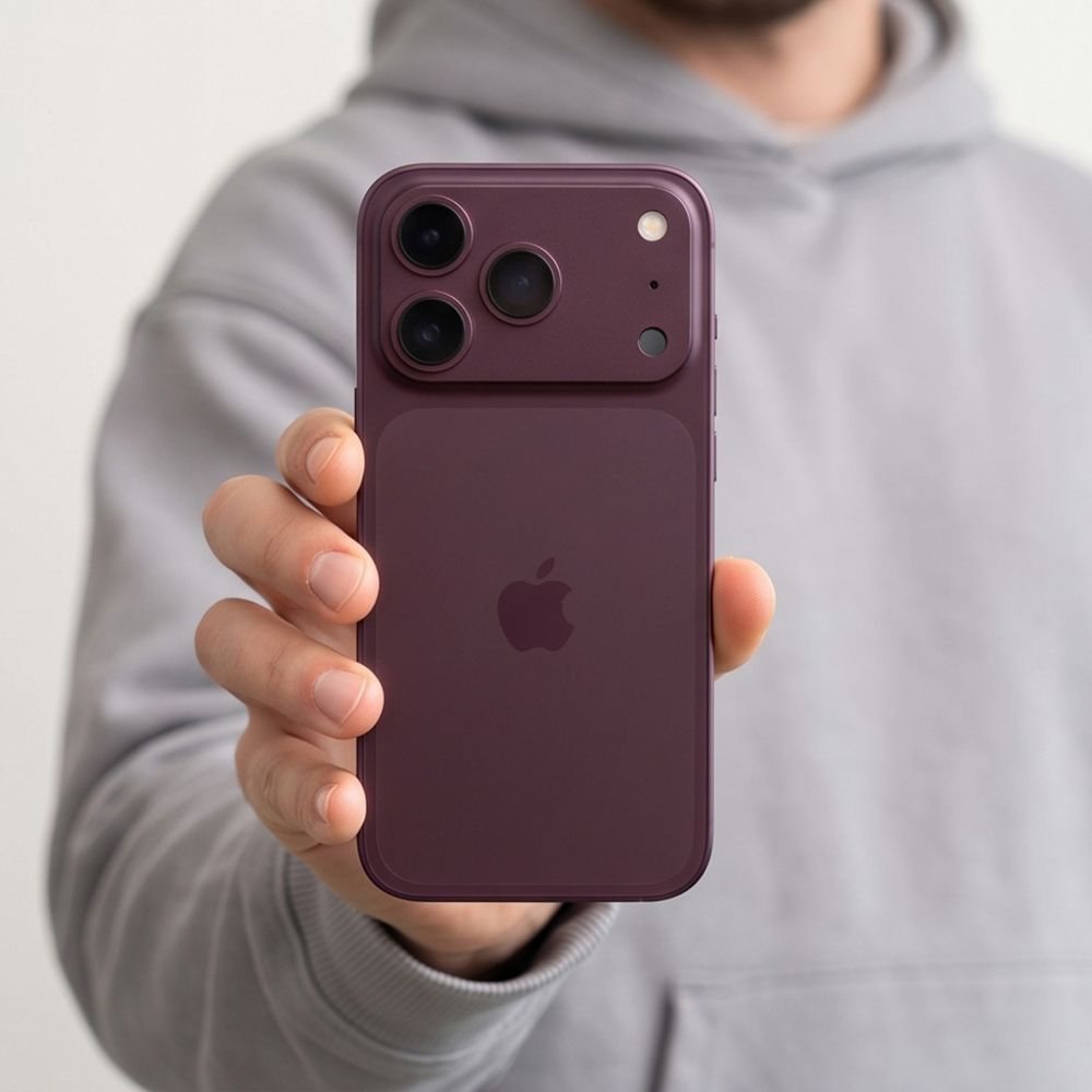 Folia ochronna na tylną kamerę Tech-Protect CamFull Fit+ do Apple iPhone 18 Pro, szkło hartowane, wiśniowy