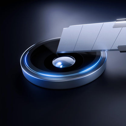 Back Camera Protective Film 3MK Hardy Protection Pro for Apple iPhone 17 Air, Tempered Glass, Grey