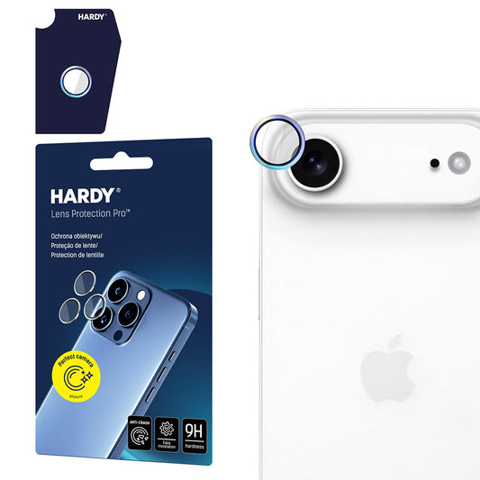 Folia ochronna na tylną kamerę 3MK Hardy Protection Pro dla Apple iPhone 17 Air, Hartowane szkło, Wielokolorowa