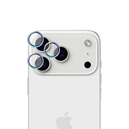 Back Camera Protective Film 3MK Hardy Protection Pro for Apple iPhone 17 Pro Max / 17 Pro, Tempered Glass, Multicolor