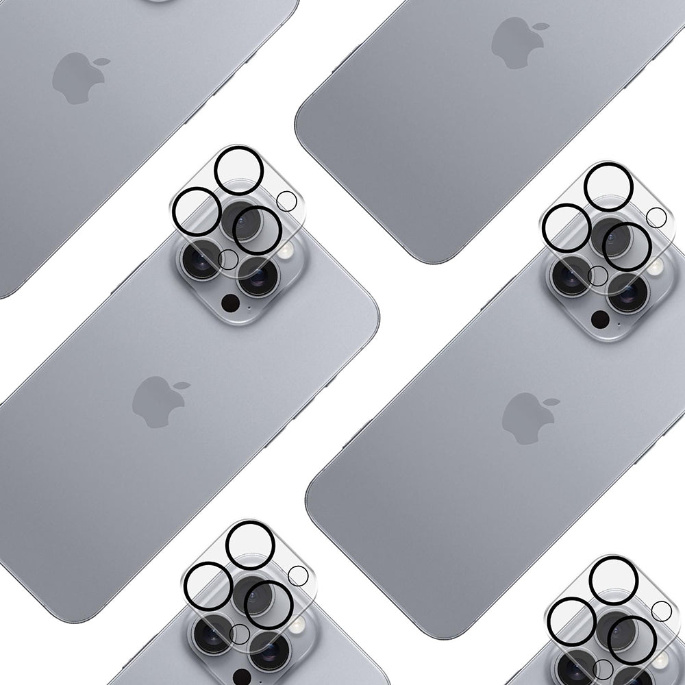 Folia ochronna na tylną kamerę 3MK Pro Full Cover dla Apple iPhone 17 Pro Max, Hartowane szkło, Czarna